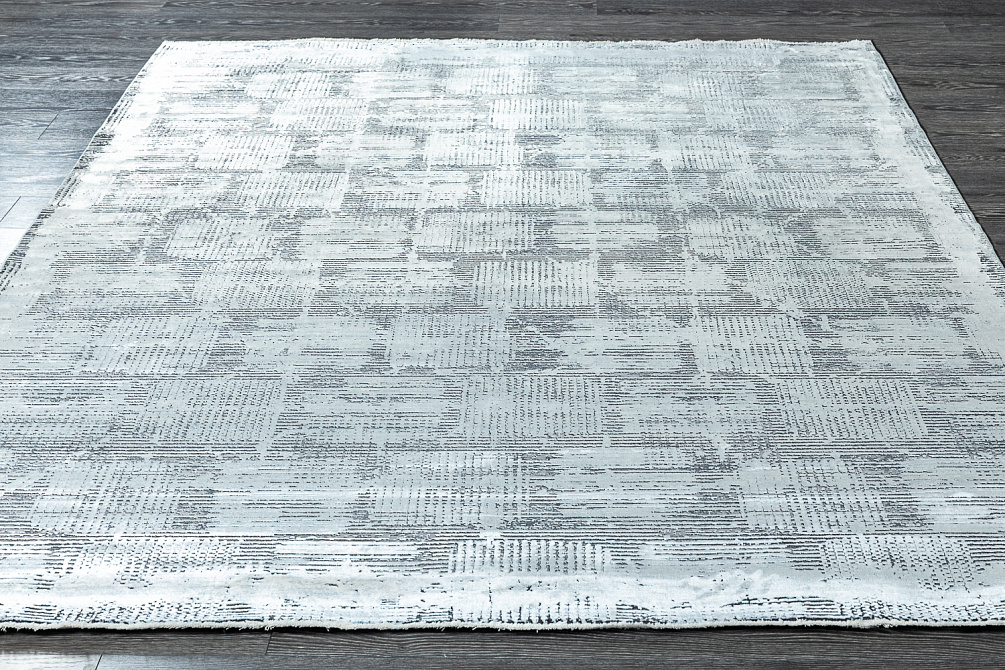 Турецкий ковёр из шёлка и эвкалиптового шёлка «SALVATORE APARTMENT» DG45A-CRE-GRE