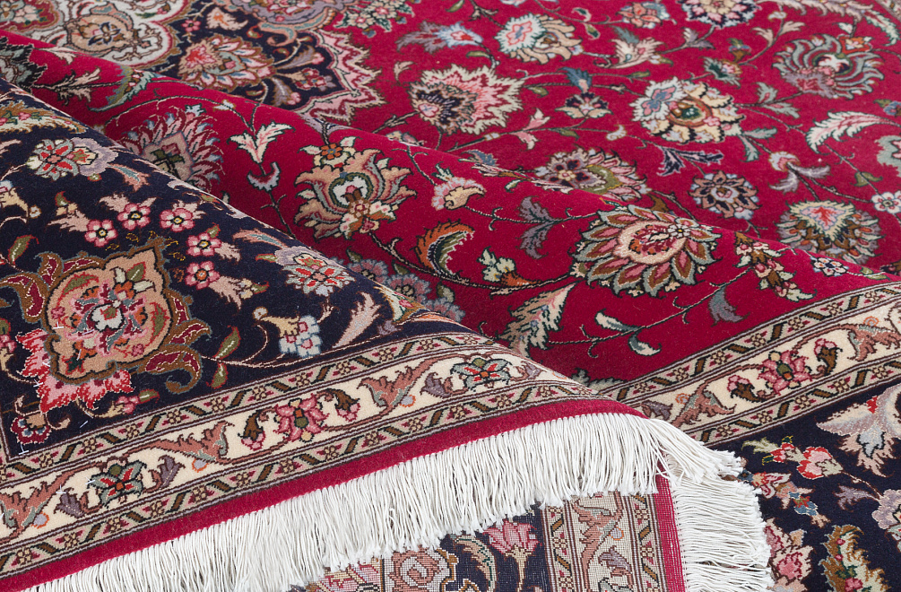 Иранский ковёр из шерсти и шёлка «TABRIZ IR» 11-188-IR