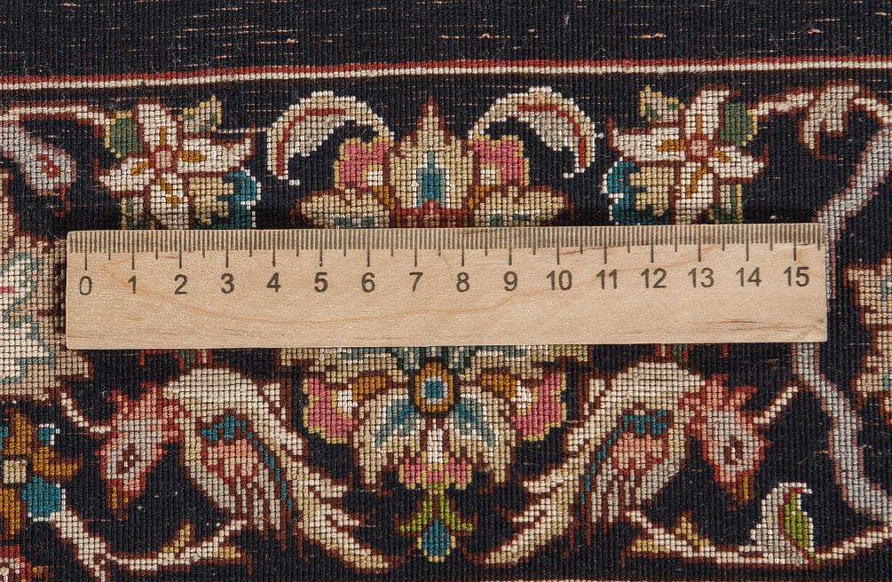 Иранский ковёр из шерсти и шёлка «TABRIZ 40» 11-485-IR