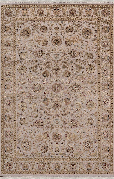 Индийский ковер из шерсти, шёлка и хлопка «AURORA 14/14» QNQ10-MIVR-MIVR 1