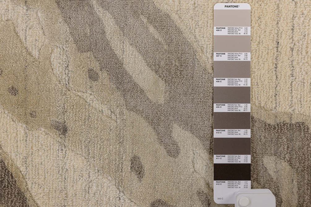 Индийский ковер из арт-шёлка и шерсти «EVEREST» 2023195-TUFFET