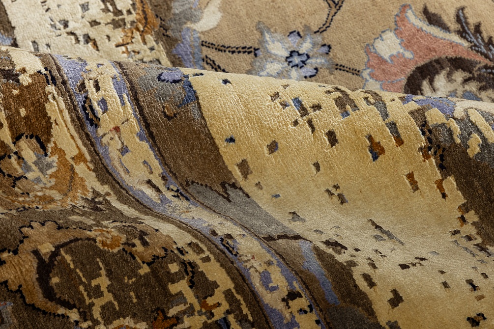 Индийский ковер из шёлка и шерсти «POLONAISE» KE-535 4