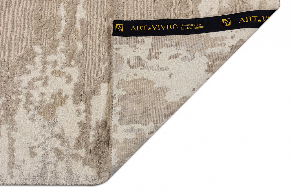 Индийский ковер из шерсти, шёлка и хлопка «CHARME NOMAD» DD24-831-BEIGE 8