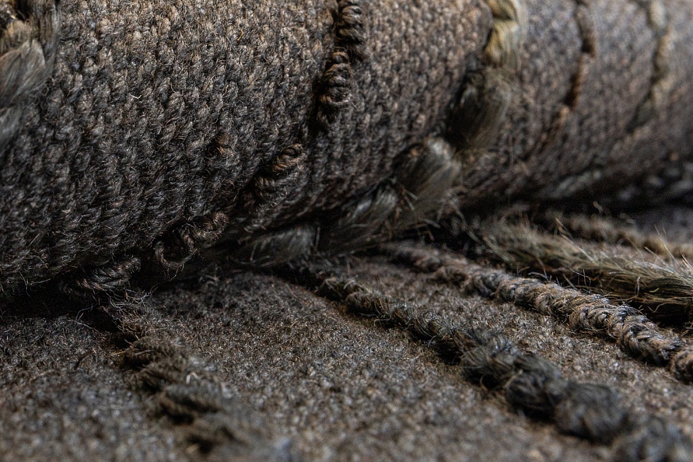 Индийский ковер из джута «JUTE MODERN» CHAMPAGNE-CHARCOAL-2 4