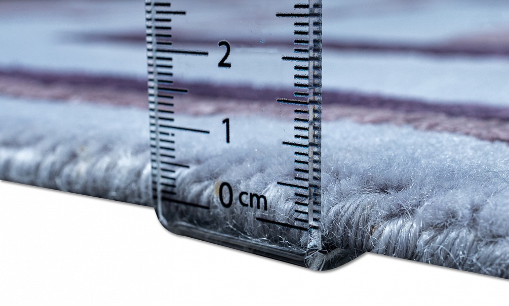 Индийский ковер из шерсти и арт-шёлка «RUSSEL SQUARE» TOPIARY-VIOL