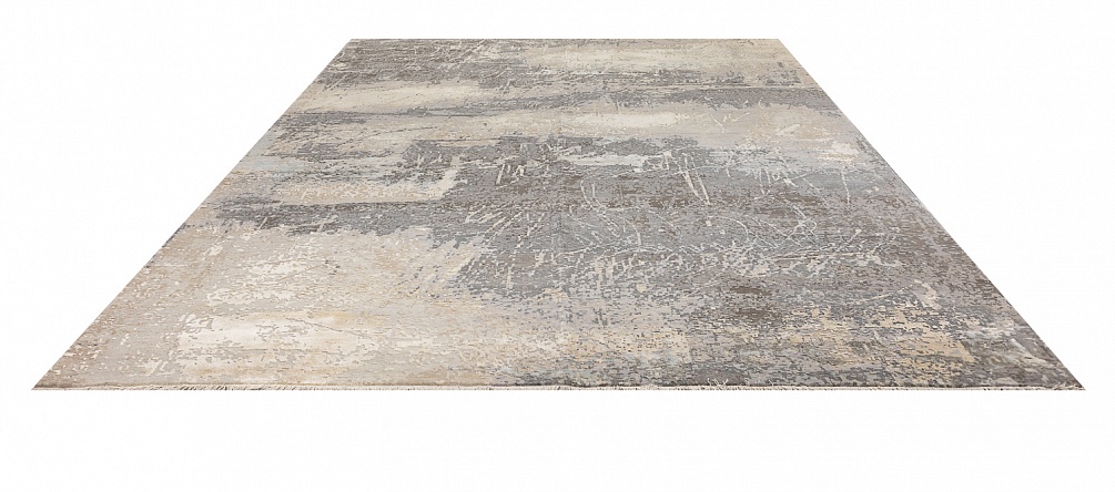 Индийский ковер из шерсти, шёлка и хлопка «HOLLYWOOD ART» CE8506A-MULTI