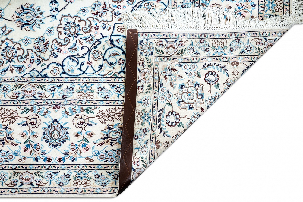 Иранский ковер из шерсти и шёлка «NAIN 6LA» 21-002