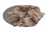 Индийский ковер из шерсти и эвкалиптового шёлка «VELVET MIRAGE» DAHLIA TAUPE 3