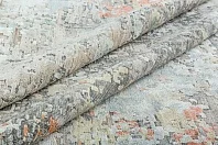 Индийский ковер из шёлка и шерсти «FRESCO» LEXUS 9-GRY-LBLU 4