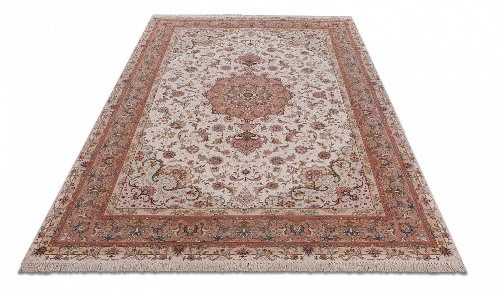 Иранский ковер из шерсти и шёлка «TABRIZ SHIRFAR» 801-3777-IR 2