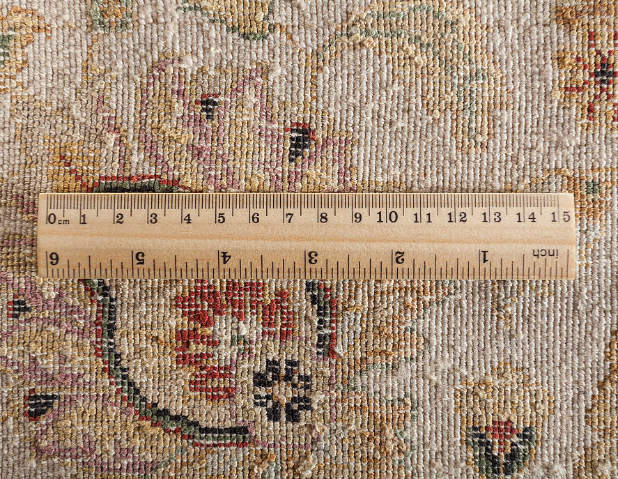 Индийский ковер из шерсти, шёлка и хлопка «AURORA 14/14» QNQ10-MIVR-MIVR