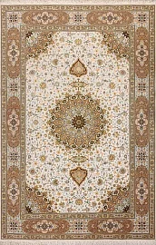 Иранский ковер из шерсти и шёлка «TABRIZ 40» 9-344-IR 1
