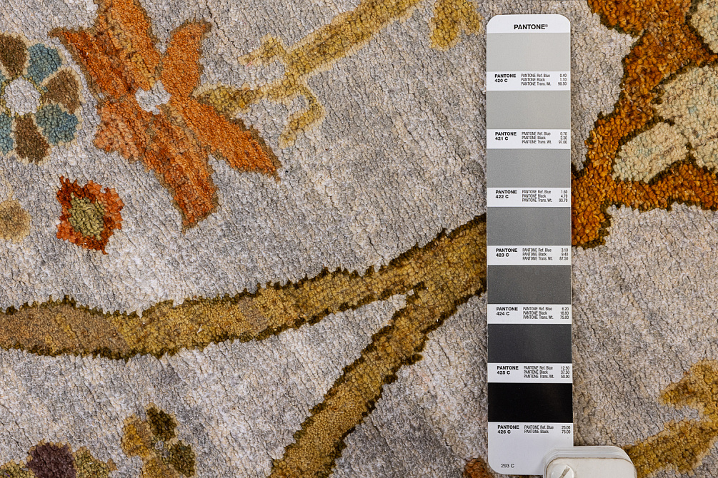 Индийский ковер из шерсти и хлопка «ZIEGLER VINTAGE» CAD7-GREY-MIX(275x280)