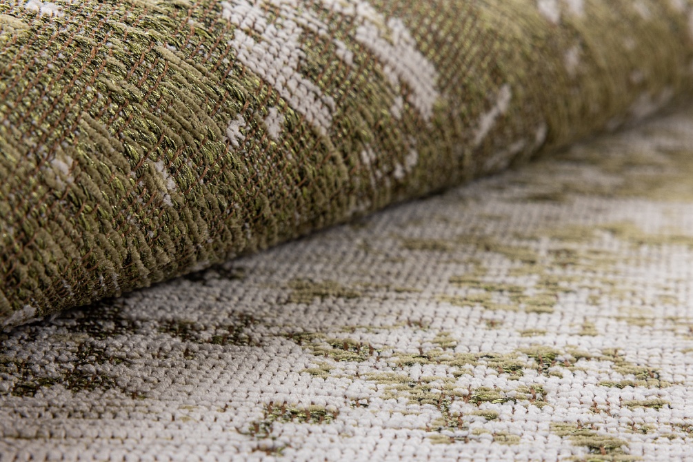 Бельгийский ковер из полиэфирного шёлка «SHINY FEATHER» 9565-GROUND-SONORA