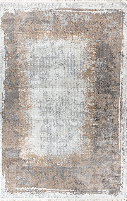 Турецкий ковер из полиэстера «WHITE LINE» 23127A-GRI