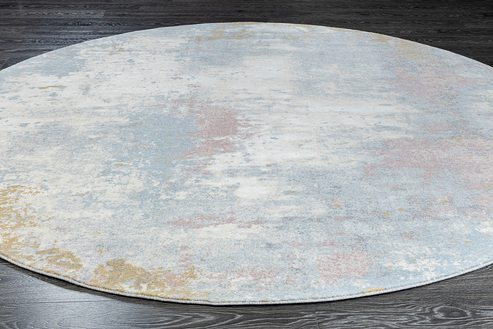 Бельгийский ковёр из шерсти и синтетики «NATIVE» 4604-990(Round)