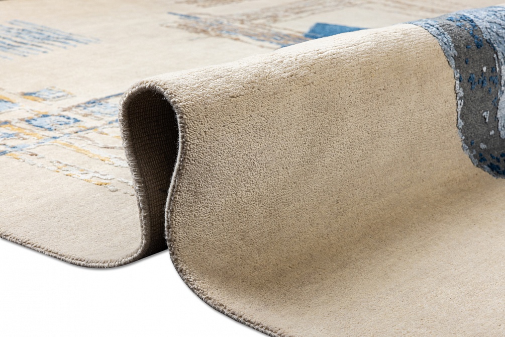 Индийский ковер из шерсти и шёлка «HOLLYWOOD ART» COL-243