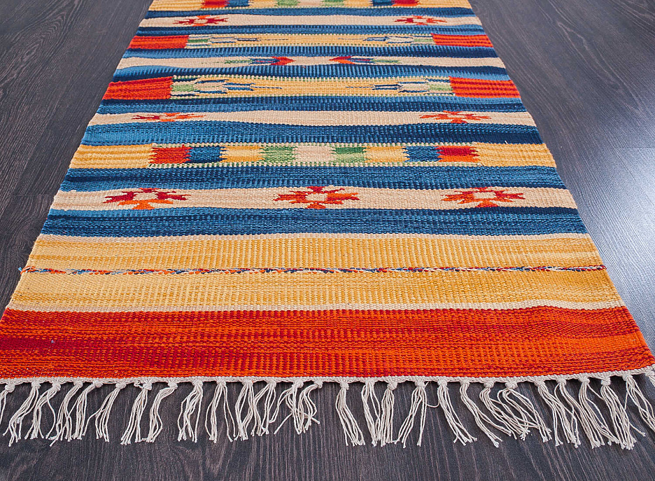 Индийский ковер из хлопка «KILIM COTTON» CT5-MIX