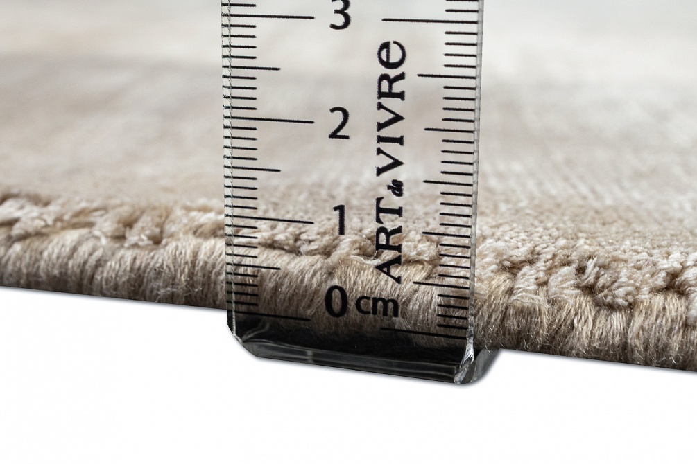 Индийский ковер из шёлка «SILK BORDER» V6-MLT(Round)