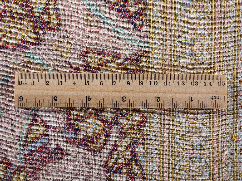 Иранский ковер из шёлка «QOM» 10-514-IR 7