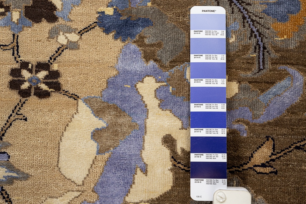 Индийский ковер из шёлка и шерсти «POLONAISE» KE-535 13