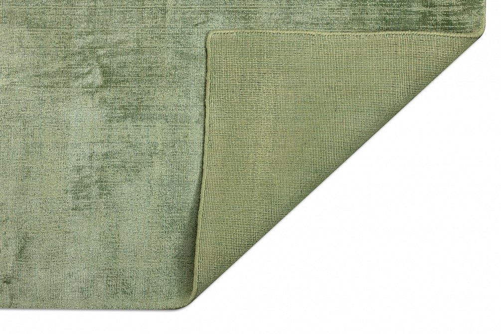 Индийский ковер из арт-шёлка и хлопка «CROSS SPEСIAL» B105-OLIVE 8