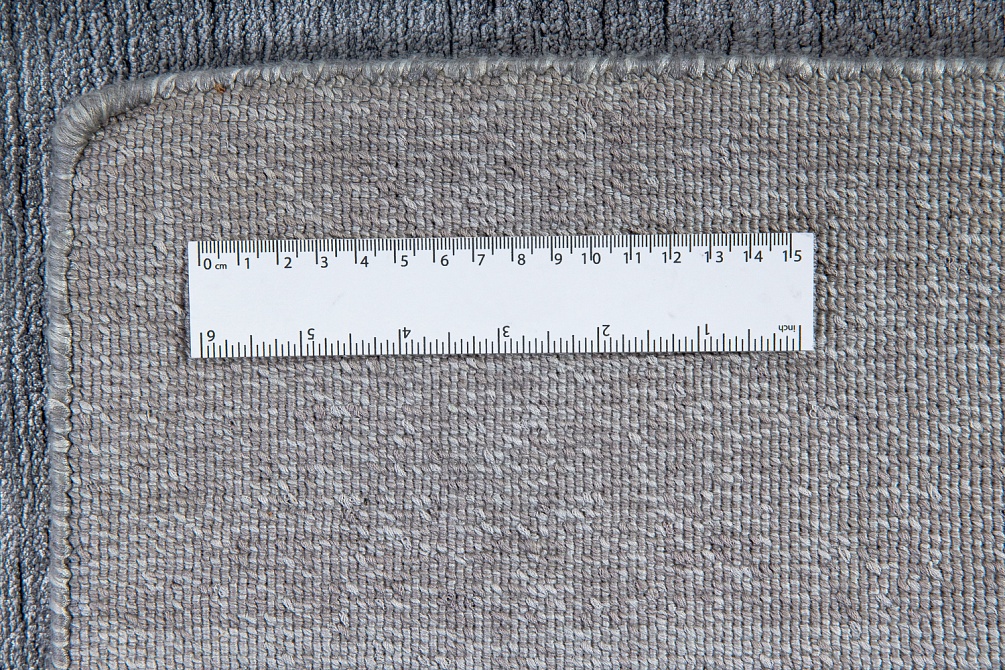 Индийский ковер из арт-шёлка «BAUHAUS» DESIGN №04-2-BEIGE-BLUE