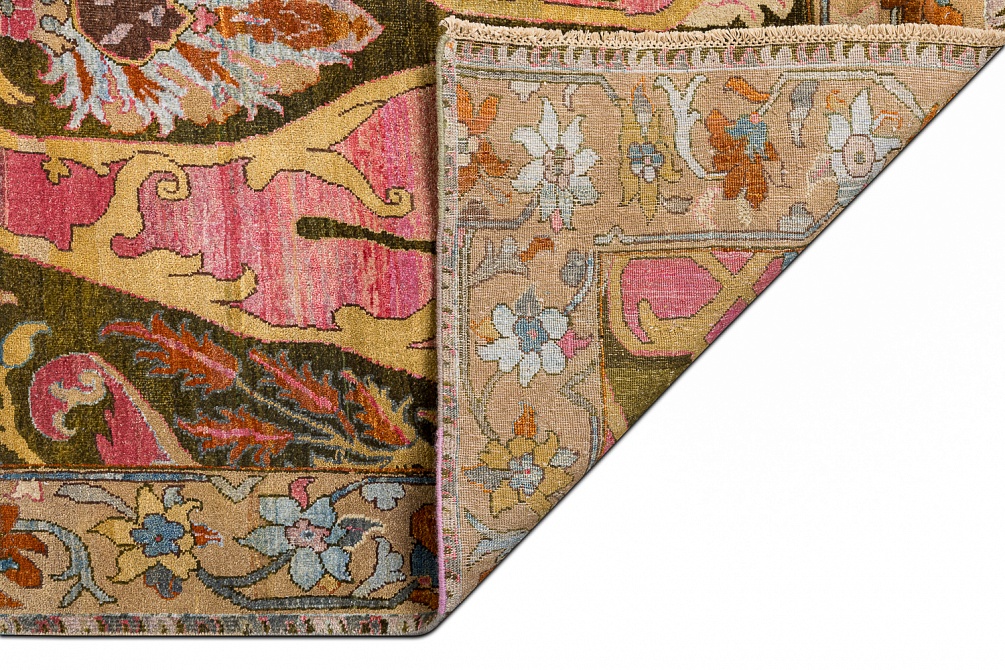 Индийский ковер из шерсти «ZIEGLER VINTAGE» AC228-GREEN(265x312)