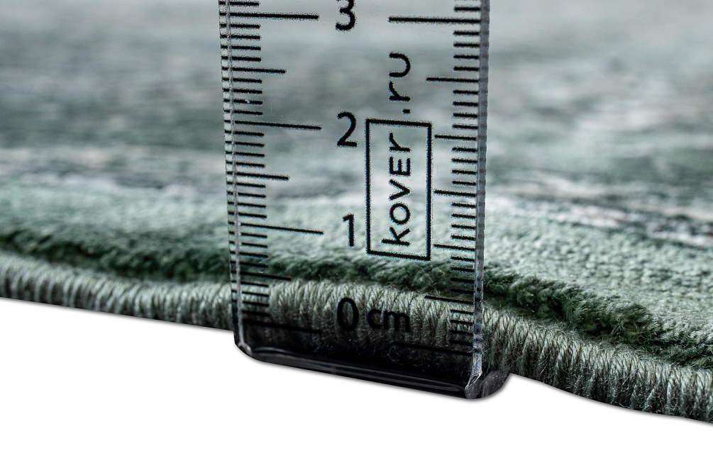 Турецкий ковер из эвкалиптового шёлка и акрила «VERSAİLLES PALACE» 6895B-CRE-GRN 8