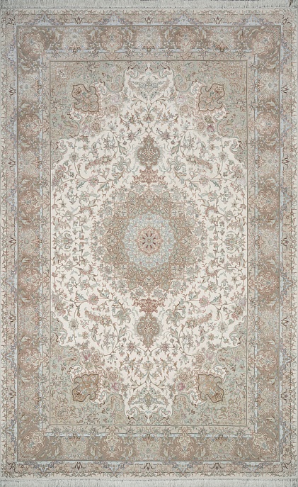 Иранский ковер из шерсти и шёлка «TABRIZ SHIRFAR» 801-4708-IR 1