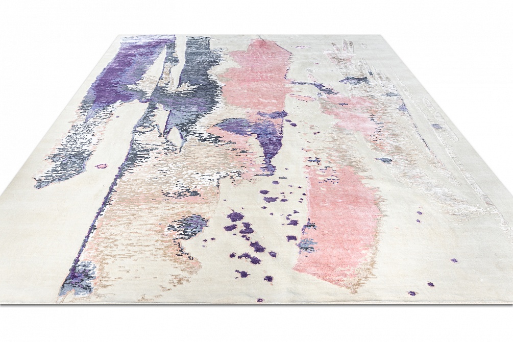 Индийский ковер из шерсти и арт-шёлка «RIVOLI» KE-52 2