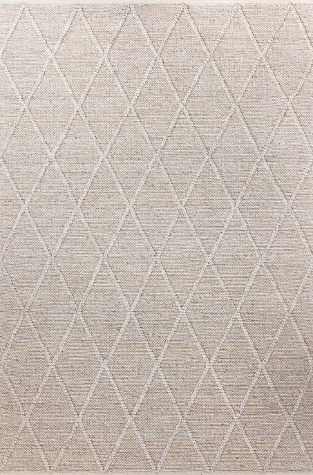 Индийский ковер из шерсти «COAST DIAMOND RUG» MARLED