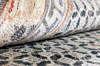 Индийский ковер из шёлка и шерсти «ETHNIC VINTAGE» BJ51-BLK-MIX(369x474) 5