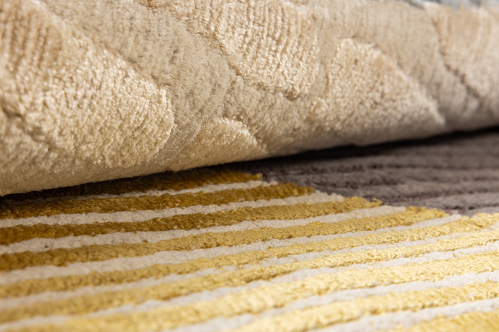 Непальский ковер из эвкалиптового шёлка и шерсти «KUMO» CLOUD-01 5