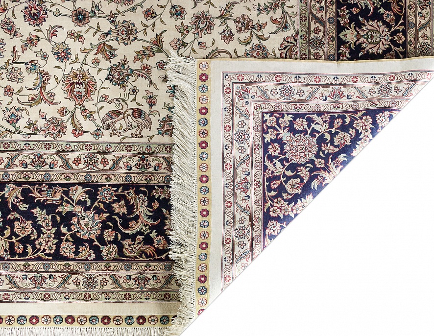 Китайский ковер из шёлка «70 RADJ» CX01003B-IVR