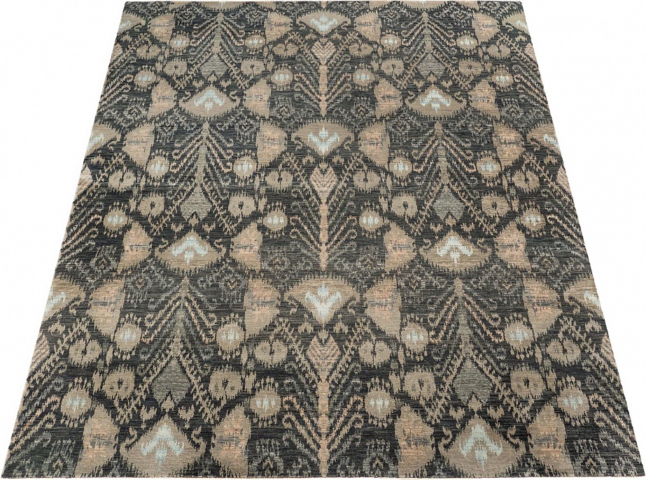 Индийский ковер из шерсти «IKAT K» IKAT29-CHAR