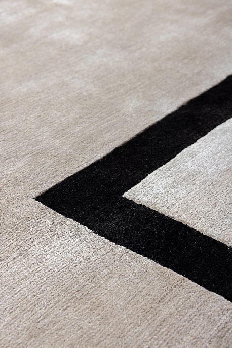 Индийский ковер из шёлка «SILK BORDER» V9-MLT