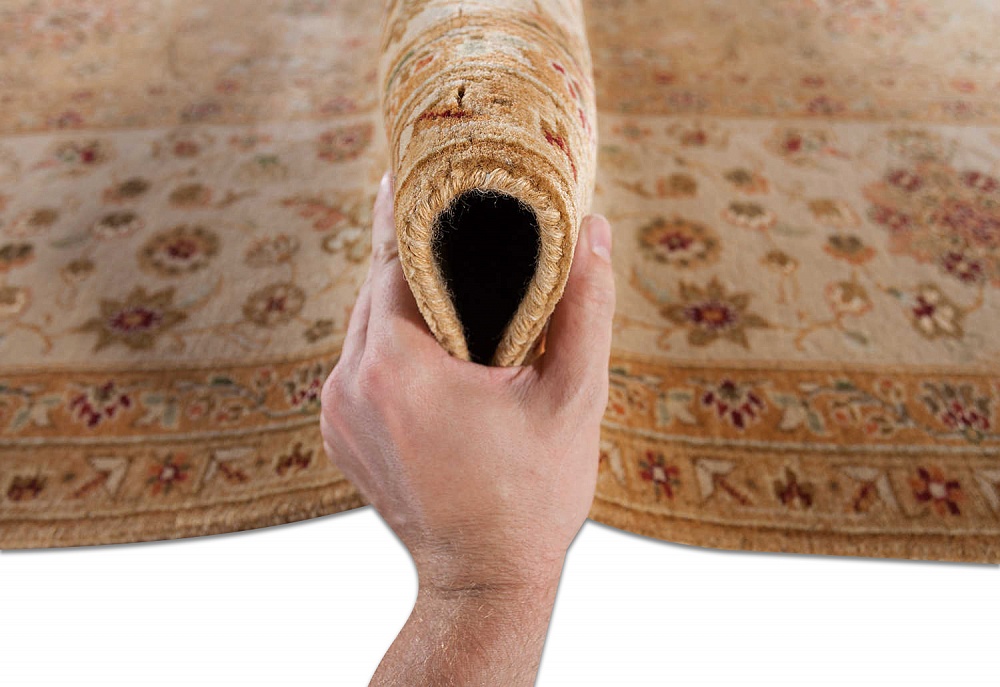 Индийский ковер из шерсти «HADJI» NEW ROSE GARDEN-LYEL-CRE