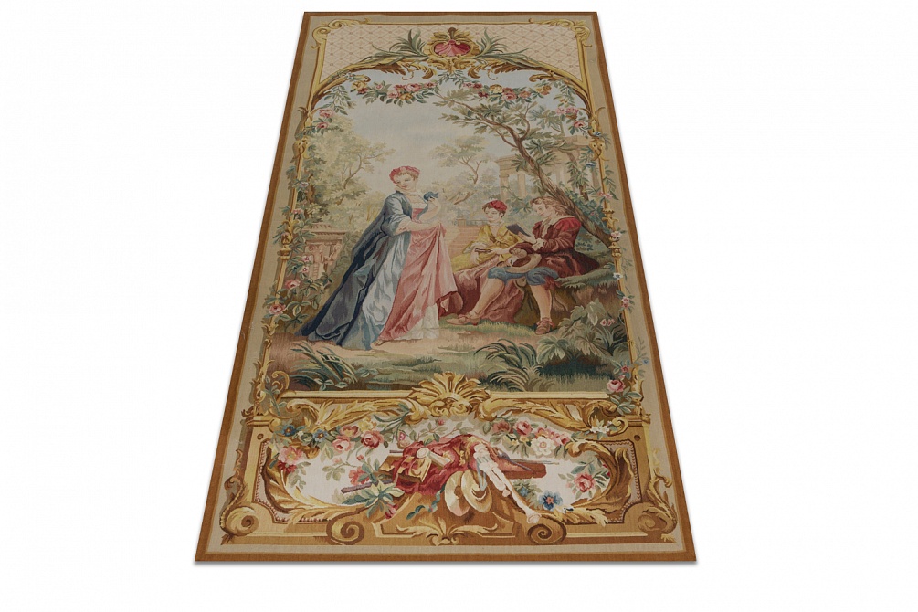 Китайский ковер из шерсти и шёлка «FINE TAPESTRY 18/22» 2158-C