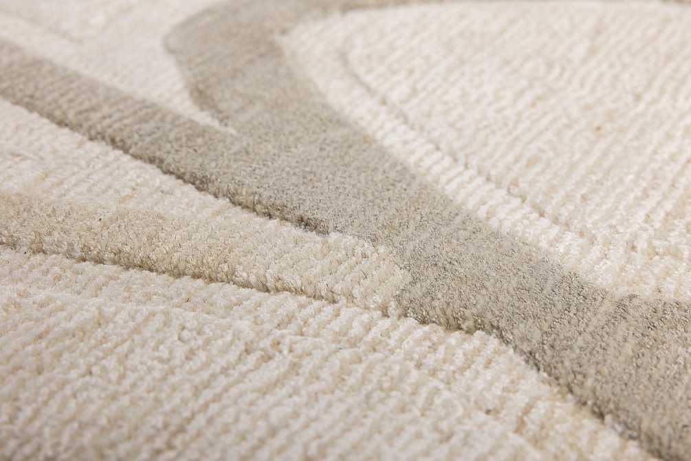 Индийский ковер из арт-шёлка и шерсти «EVEREST» 2023308-MOUSE