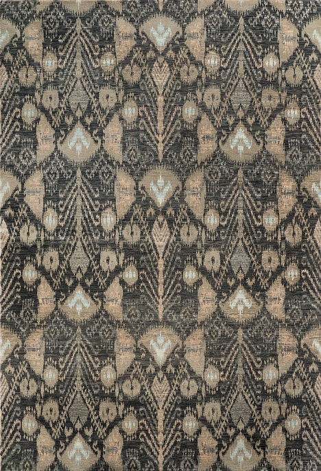 Индийский ковер из шерсти «IKAT K» IKAT29-CHAR