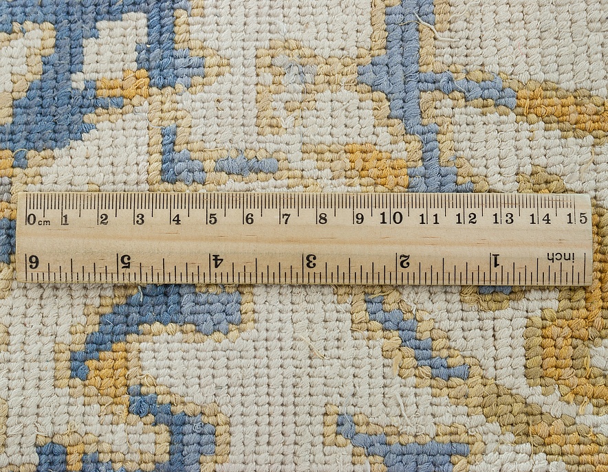 Непальский ковер из шерсти и шёлка «ART COLLECTION» BUTTERFLY GOLD(CX3385) 5