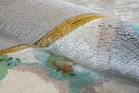 Индийский ковер из арт-шёлка «FLORA BORDER» BORDERCOD.16-MLT 4