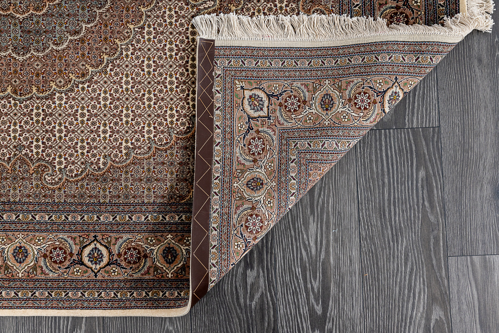 Иранский ковёр из шерсти и шёлка «TABRIZ MAHI» 13-177-IR