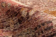 Индийский ковер из шерсти и хлопка «SOMEPLACE IN TIME» EA3008-APRICOT-O.MANDARIN 3