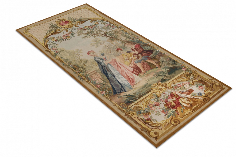 Китайский ковер из шерсти и шёлка «FINE TAPESTRY 18/22» 2158-C