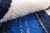 Испанский ковер из хлопка «BARCELONA ART» OCEAN BLEU 4