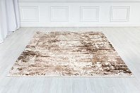 Турецкий ковер из эвкалиптового шёлка и акрила «ATTRACTIVE» 8493A-CRM-BRW 2