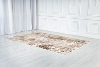 Турецкий ковер из эвкалиптового шёлка и акрила «ATTRACTIVE» 8493A-CRM-BRW 3
