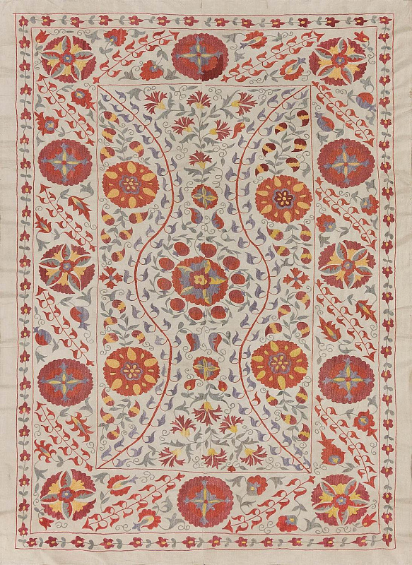 Турецкий ковёр из шёлка и хлопка